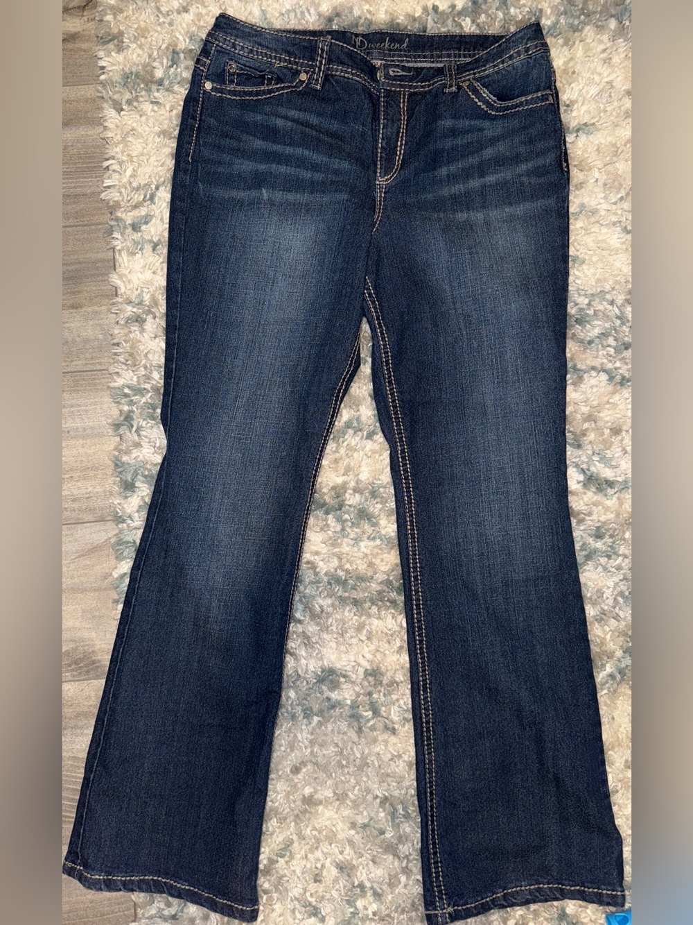 ND Weekend Dark Blue Women’s Jeans Bootcut/Subtle Flare